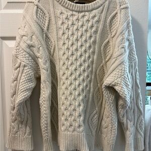 GAP Cream Knit Sweater